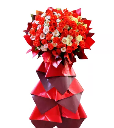 Kệ Hoa Mừng Khai Trương – Buôn May Bán Đắt