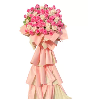 Kệ Hoa Mừng Khai Trương – Buôn May Bán Đắt