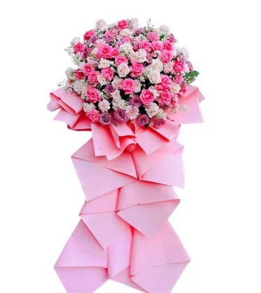Kệ Hoa Mừng Khai Trương – Buôn May Bán Đắt