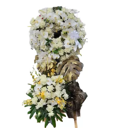 Kệ Hoa Viếng Sang Trọng Hiện Đại