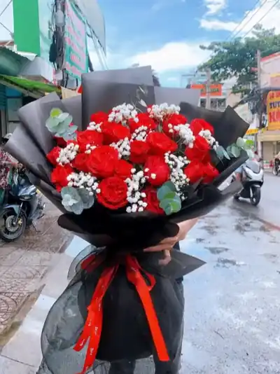 Bó hoa tình yêu