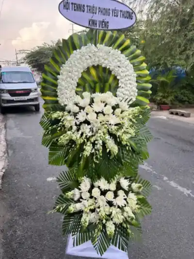 Hoa đám tang 2 tầng