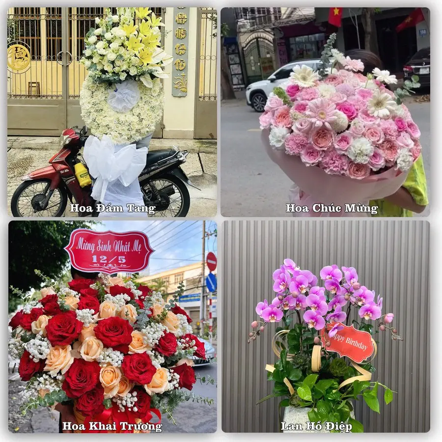 Dịch vụ đặt hoa và giao tận nơi tại Xã Bình Mỹ - Tỉnh An Giang