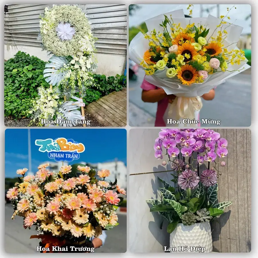 Shop hoa tươi Xã Bình Mỹ, An Giang – đặt hoa theo dịp, giao tận nơi