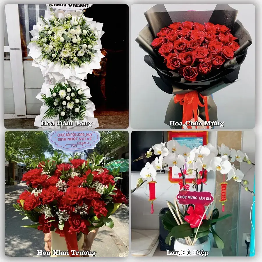 Shop hoa tươi Phường Bình Xuân, Đồng Tháp – đặt hoa theo dịp, giao tận nơi