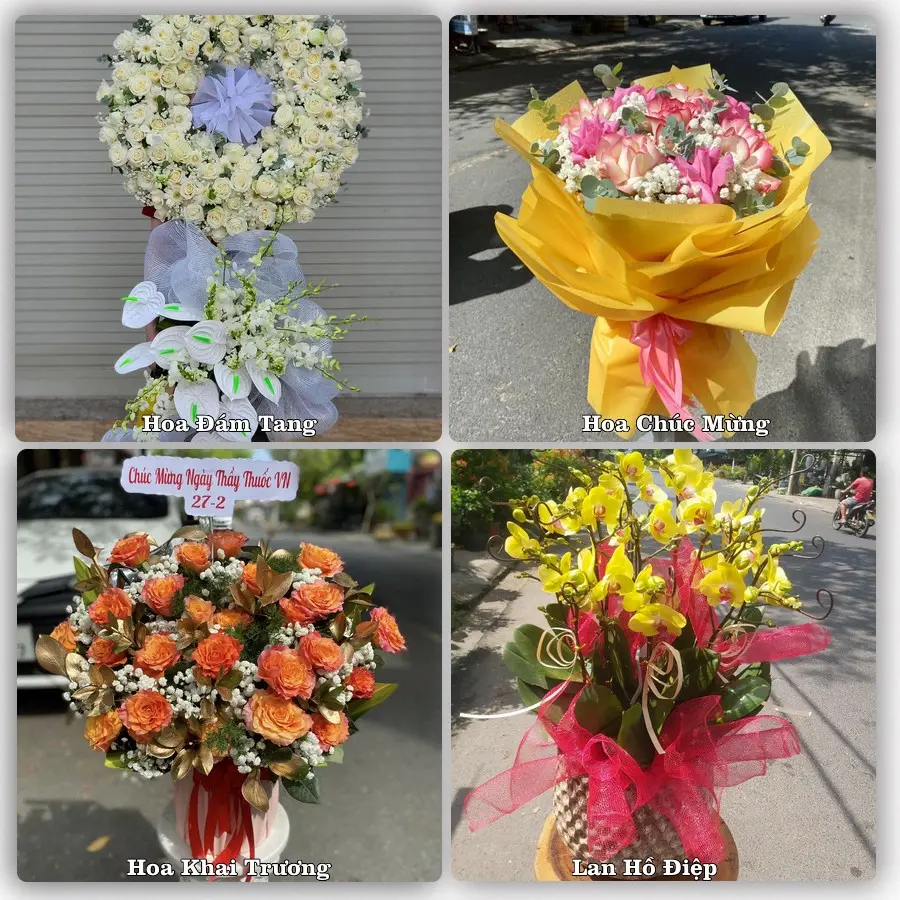 Tư vấn chọn hoa theo người nhận và dịp tặng tại Phường Bình Xuân - Tỉnh Đồng Tháp