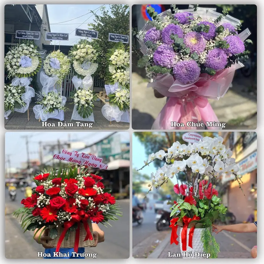 Dịch vụ đặt hoa và giao tận nơi tại Phường Chánh Phú Hòa - Thành phố Hồ Chí Minh