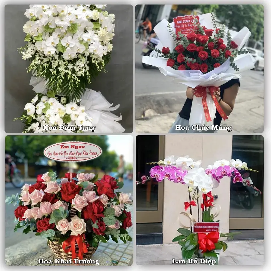 Dịch vụ đặt hoa và giao tận nơi tại Xã Củ Chi - Thành phố Hồ Chí Minh