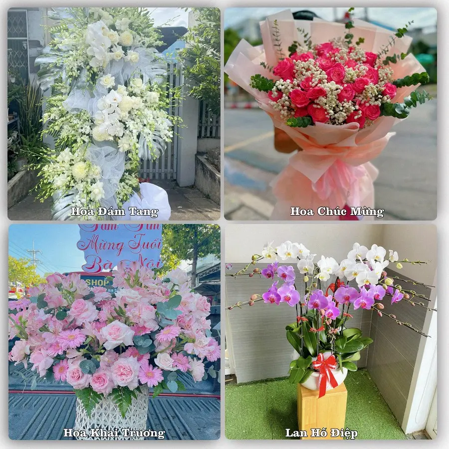 Dịch vụ đặt hoa và giao tận nơi tại Phường Long Tuyền - Thành phố Cần Thơ
