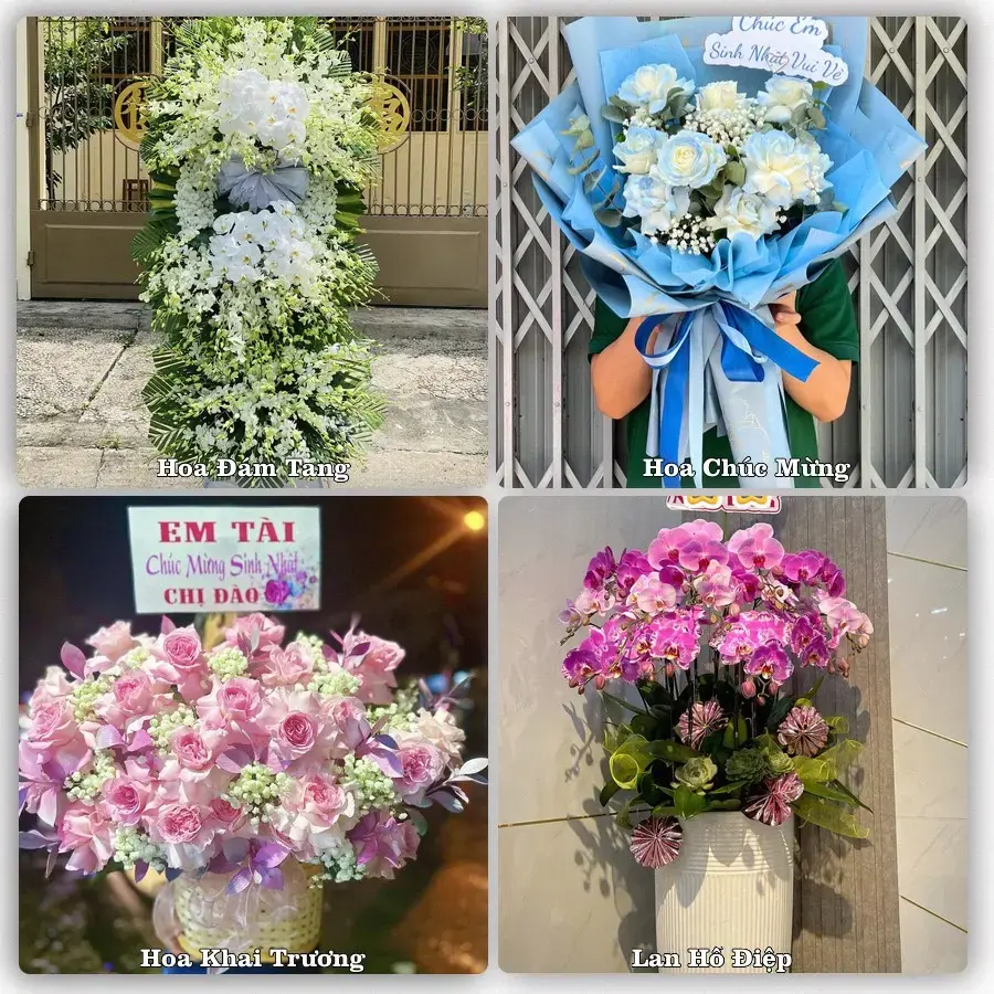 Shop hoa tươi Phường Long Tuyền, Cần Thơ – đặt hoa theo dịp, giao tận nơi