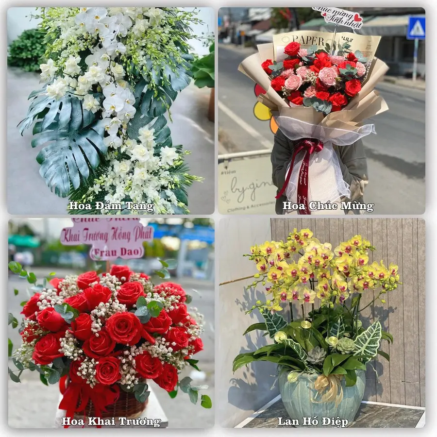 Dịch vụ đặt hoa và giao tận nơi tại Xã Lương Hòa Lạc - Tỉnh Đồng Tháp