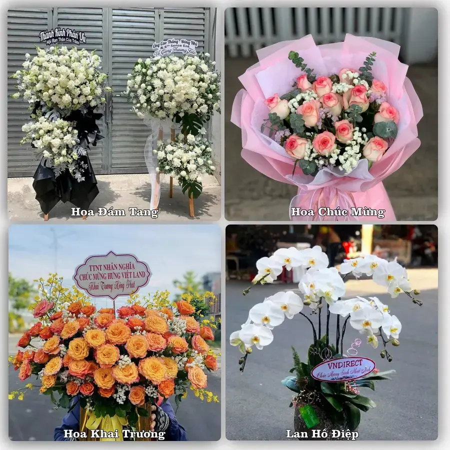 Shop hoa tươi Xã Nam Sách, Hải Phòng – đặt hoa theo dịp, giao tận nơi