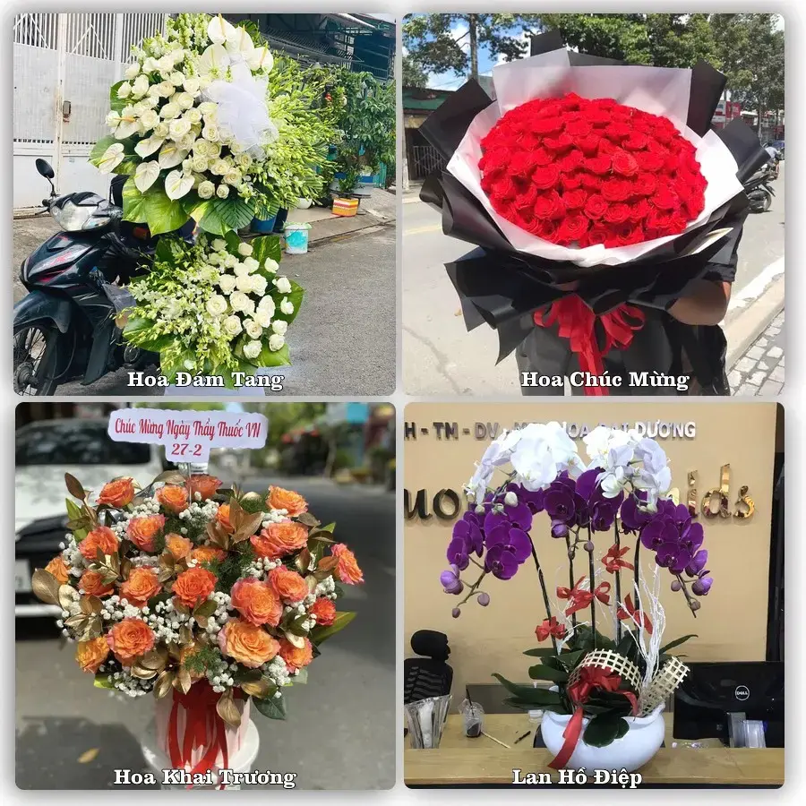 Dịch vụ đặt hoa và giao tận nơi tại Xã Phụ Dực - Tỉnh Hưng Yên