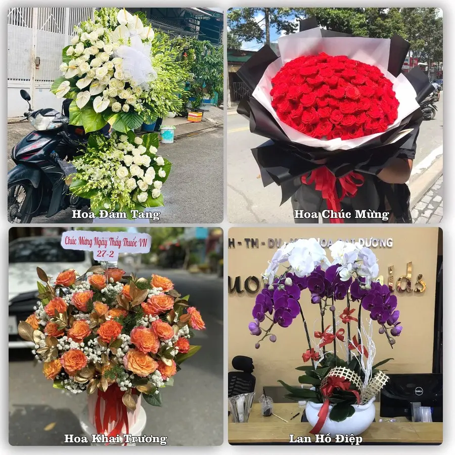 Dịch vụ đặt hoa và giao tận nơi tại Xã Phụ Dực - Tỉnh Hưng Yên