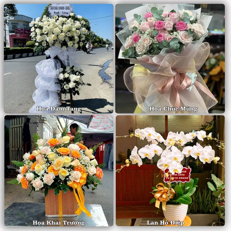 Dịch vụ đặt hoa và giao tận nơi tại Phường An Tịnh - Tỉnh Tây Ninh