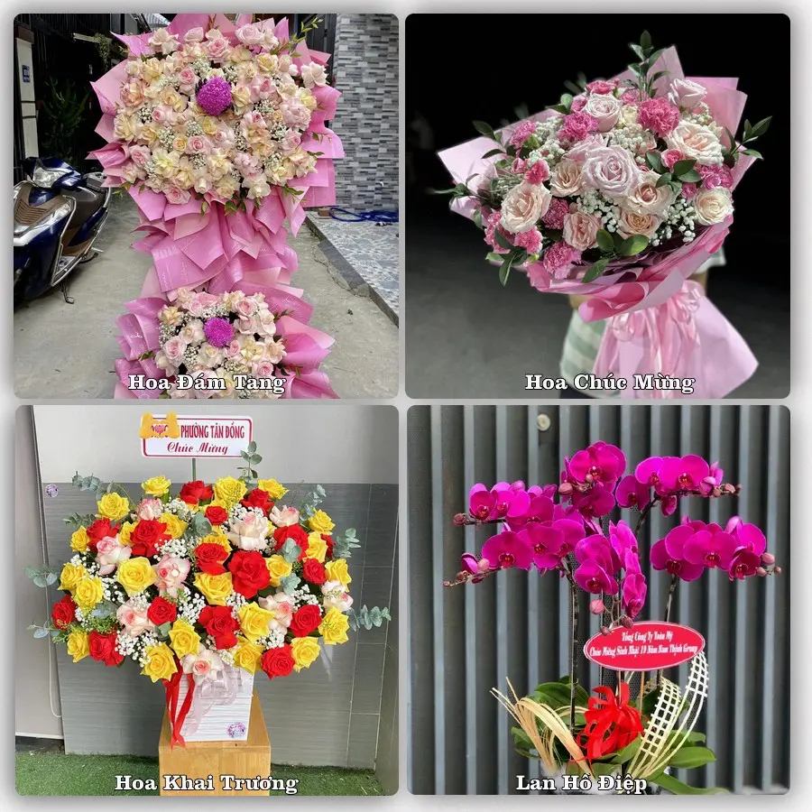 Dịch vụ đặt hoa và giao tận nơi tại Xã Cẩm Khê - Tỉnh Phú Thọ