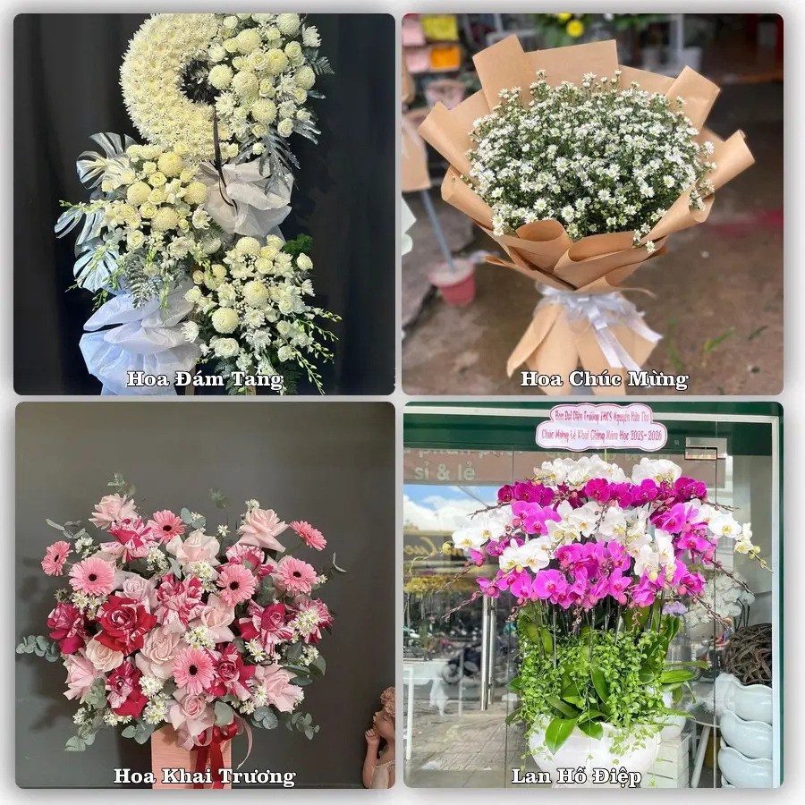 Dịch vụ đặt hoa và giao tận nơi tại Xã Dầu Giây - Tỉnh Đồng Nai