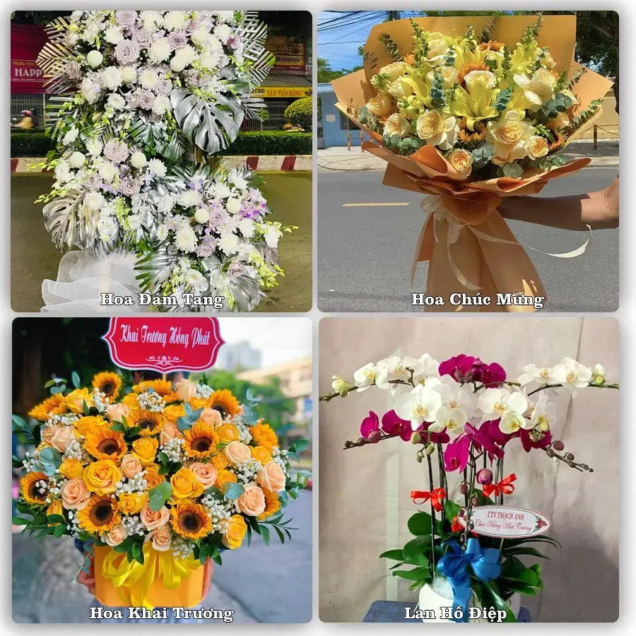 Shop hoa tươi Xã Dầu Giây, Đồng Nai – giao hoa tận nơi theo yêu cầu