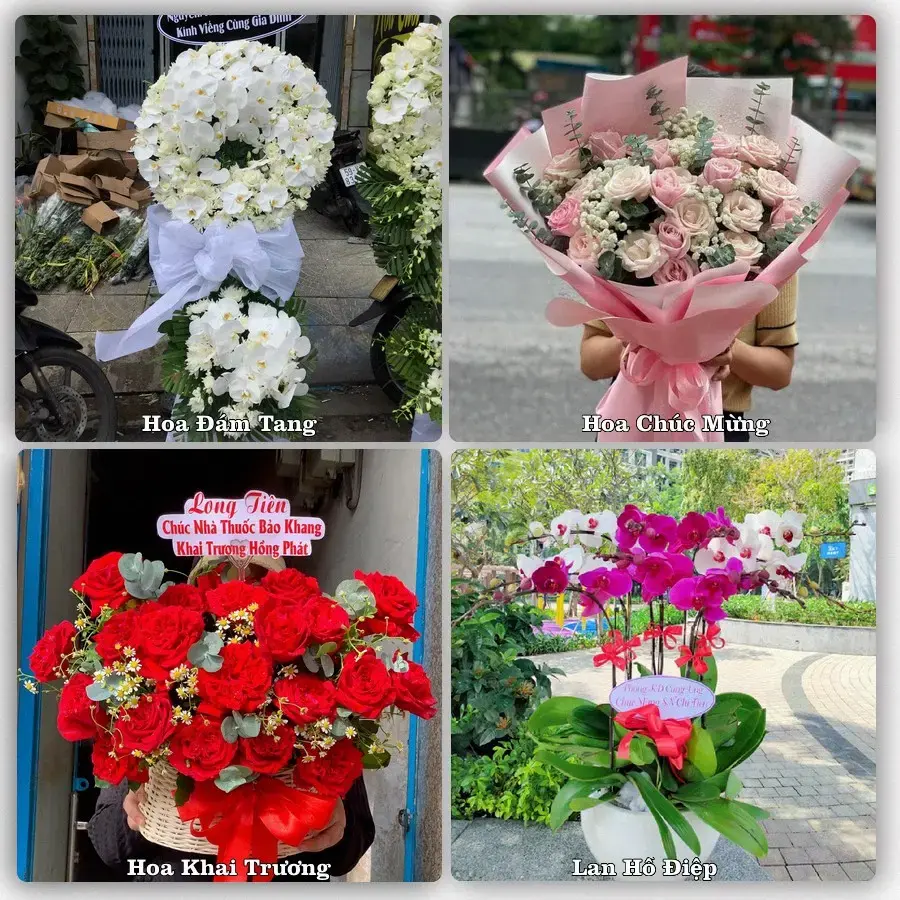 Shop hoa tươi Phường Gò Công, Đồng Tháp – giao hoa tận nơi theo yêu cầu