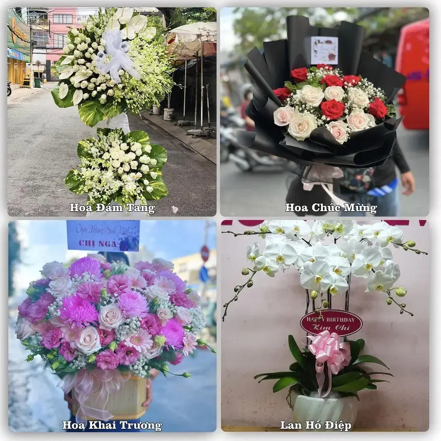 Dịch vụ đặt hoa và giao tận nơi tại Xã Hải Châu - Tỉnh Nghệ An