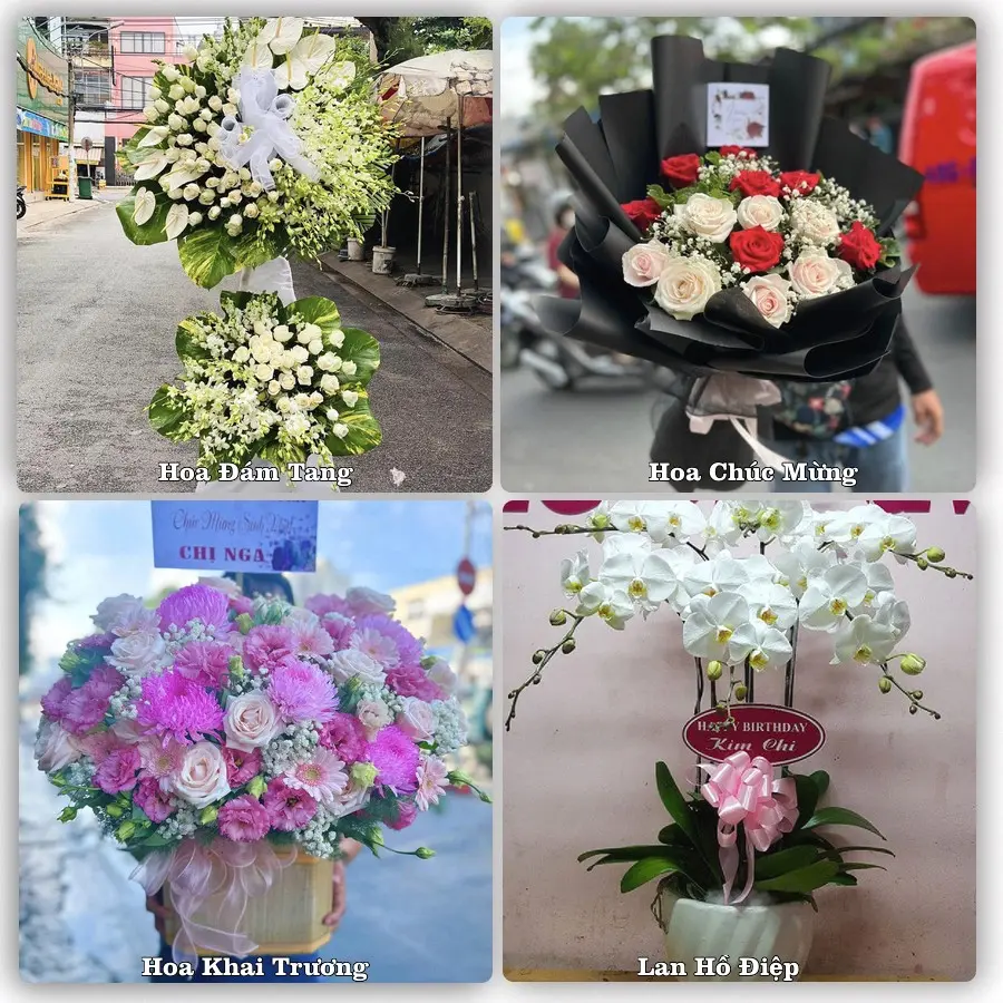Dịch vụ đặt hoa và giao tận nơi tại Xã Hải Châu - Tỉnh Nghệ An