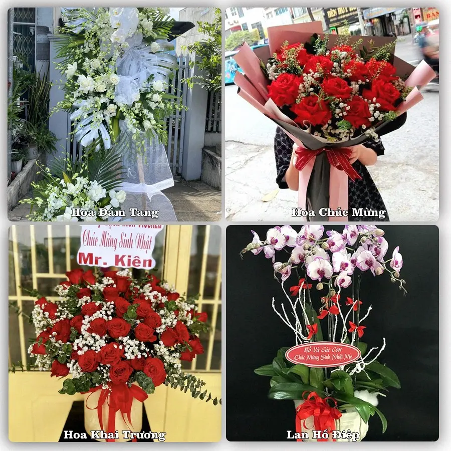 Dịch vụ đặt hoa và giao tận nơi tại Phường Hàm Rồng - Tỉnh Thanh Hóa
