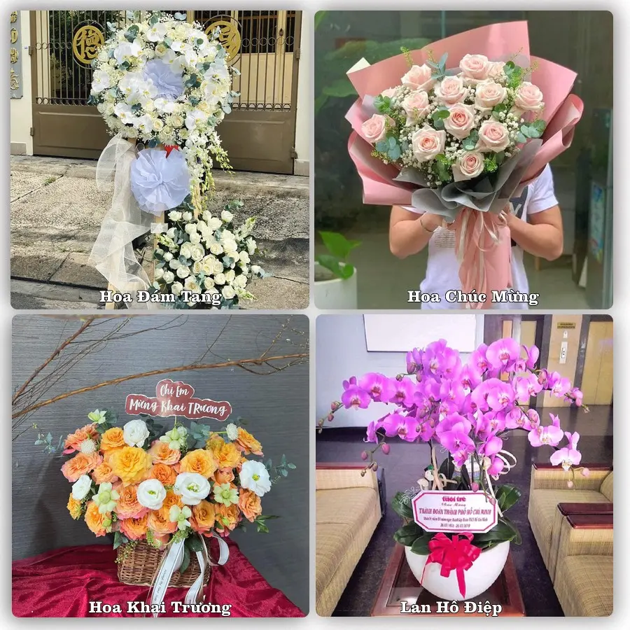 Tư vấn chọn hoa theo người nhận và dịp tặng tại Phường Liên Chiểu