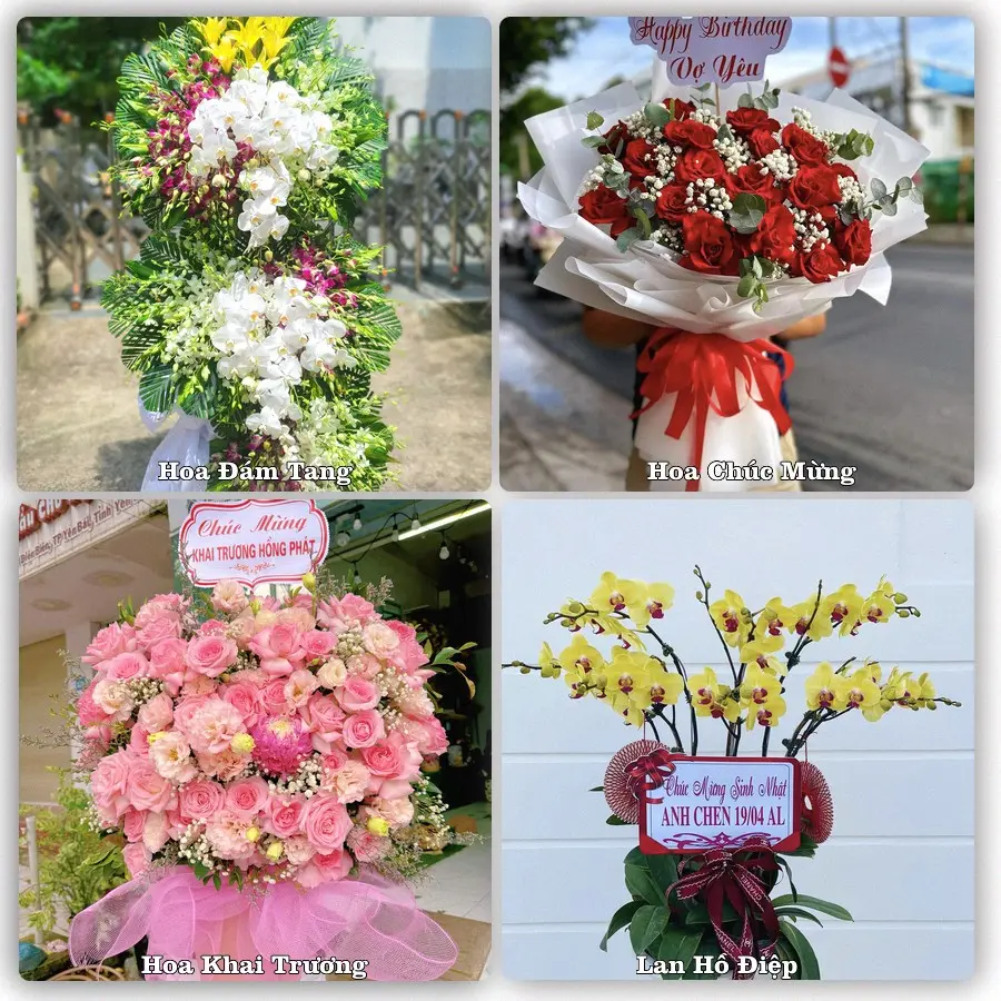 Dịch vụ đặt hoa và giao tận nơi tại Phường Việt Trì - Tỉnh Phú Thọ