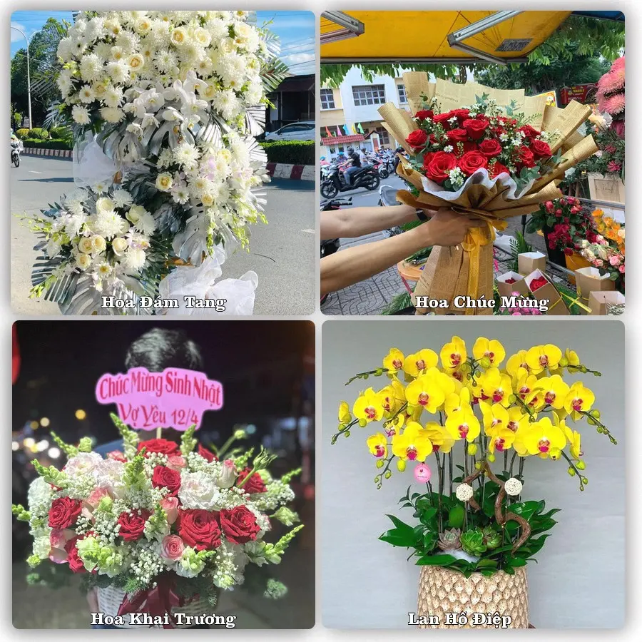 Dịch vụ đặt hoa và giao tận nơi tại Phường Xuân Hương - Đà Lạt - Tỉnh Lâm Đồng