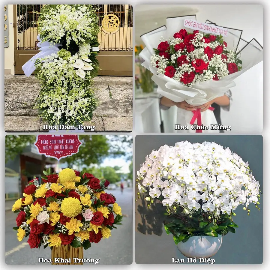 Dịch vụ đặt hoa và giao tận nơi tại Phường Nếnh - Tỉnh Bắc Ninh