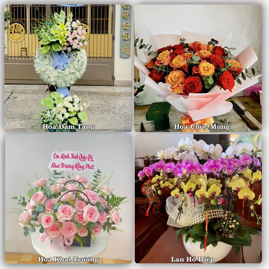 Dịch vụ đặt hoa và giao tận nơi tại Phan Thiết, Lâm Đồng