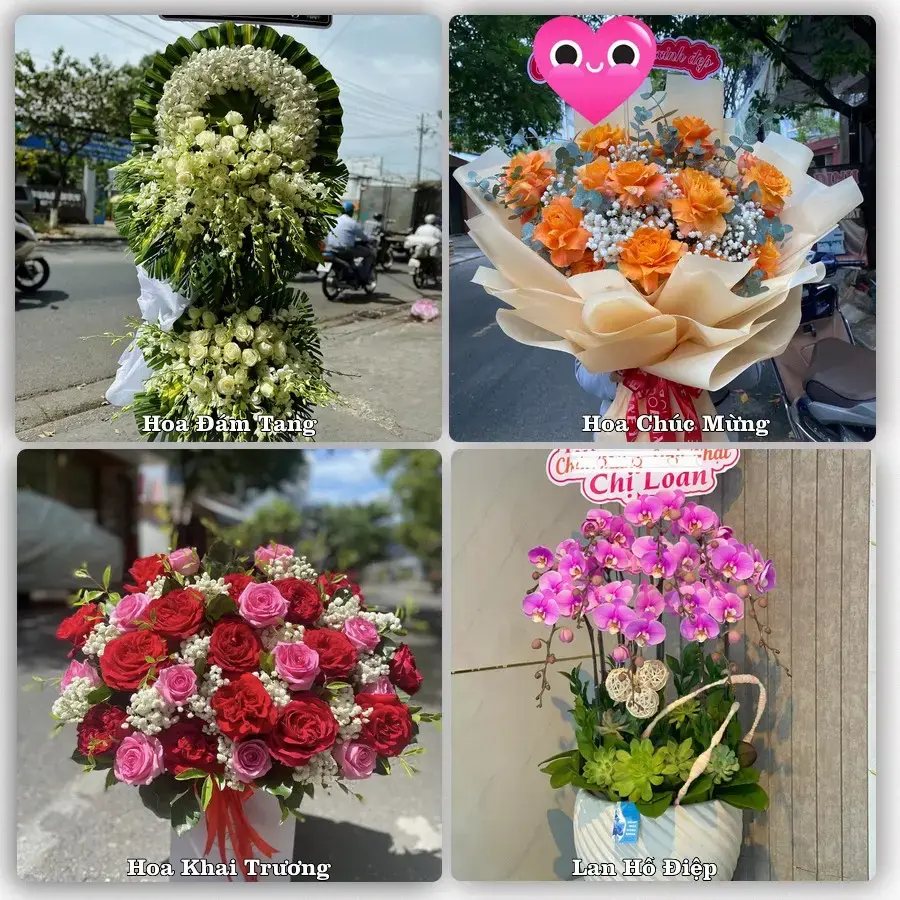 Đặt hoa tươi tại Xã Tân Minh, Hải Phòng – chọn mẫu theo ngân sách