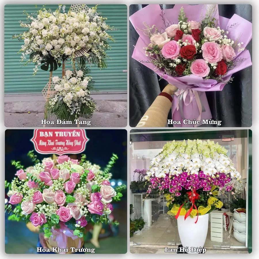 Dịch vụ đặt hoa và giao tận nơi tại Xã Thủ Thừa - Tỉnh Tây Ninh