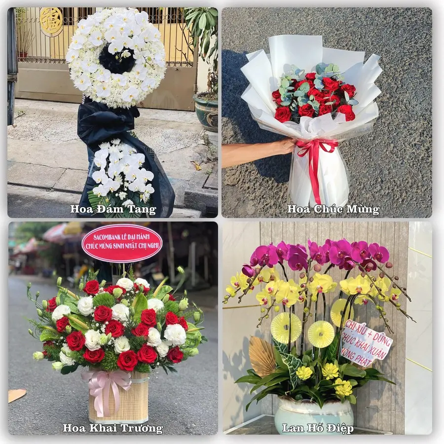 Dịch vụ đặt hoa và giao tận nơi tại Xã Yên Lạc - Tỉnh Phú Thọ