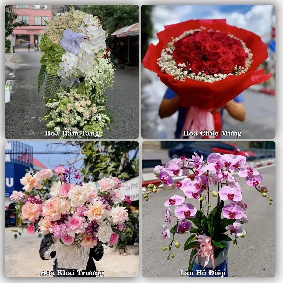 Shop hoa tươi Phường Bà Rịa, TP.HCM – đặt hoa theo dịp, giao tận nơi