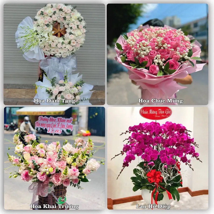 Tư vấn chọn hoa theo người nhận và dịp tặng tại Xã Bản Nguyên - Tỉnh Phú Thọ