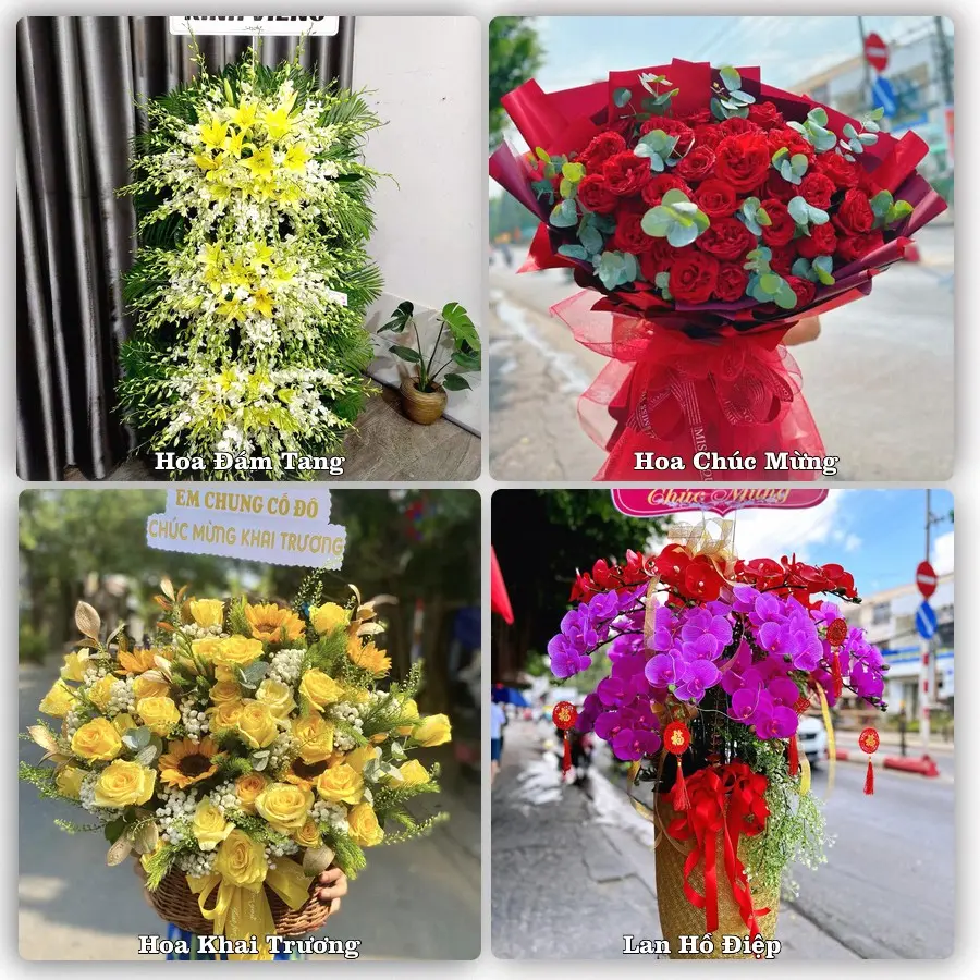 Dịch vụ đặt hoa và giao tận nơi tại Phường Điện Biên Phủ - Tỉnh Điện Biên