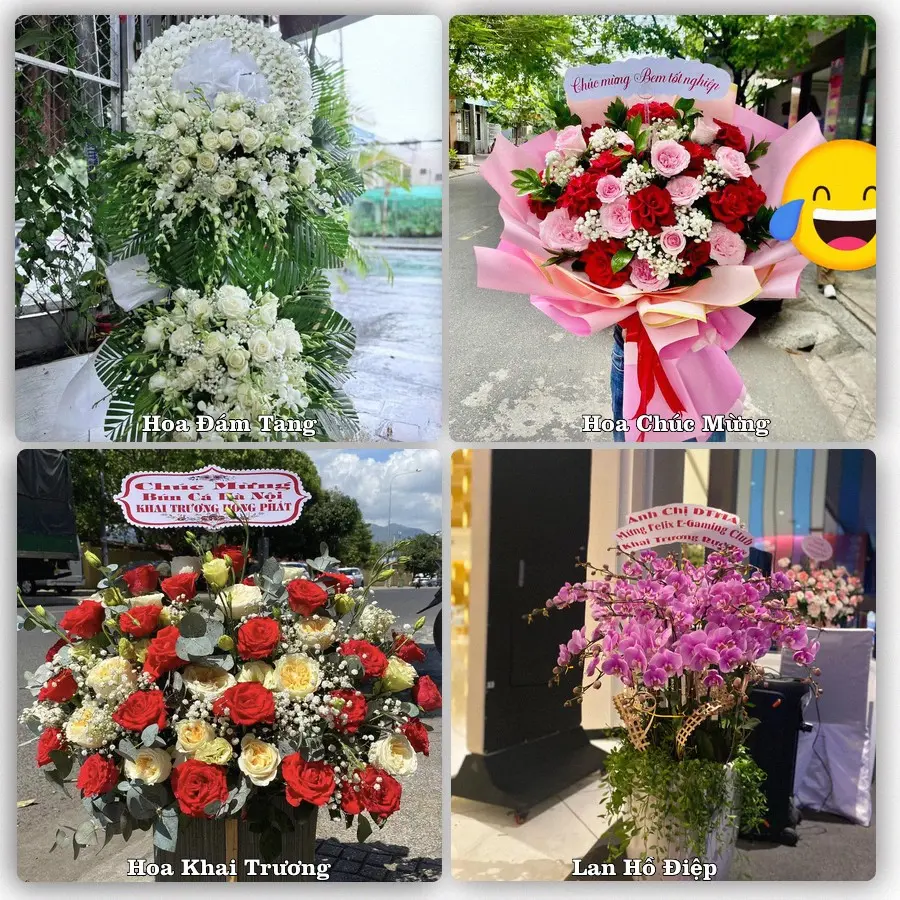 Mẫu hoa phục vụ nhu cầu đặt hoa tại Xã Hồng Vân - Thành phố Hà Nội