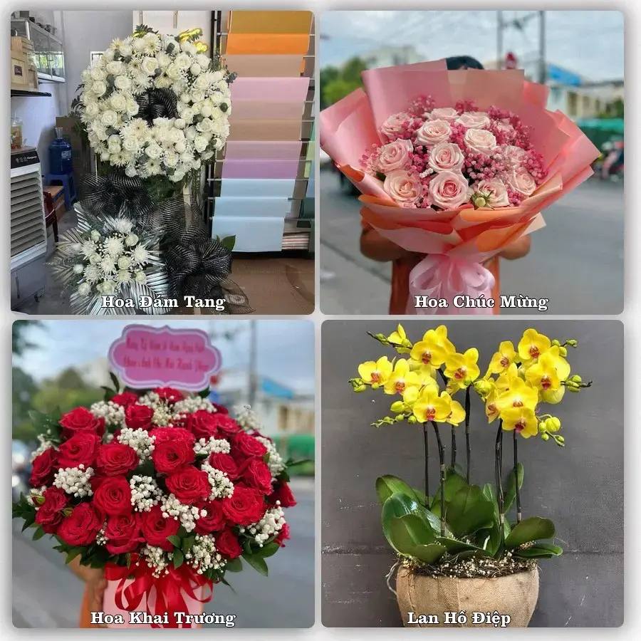 Tiệm hoa tươi Xã Nam Cường, Hưng Yên – hoa sinh nhật và khai trương
