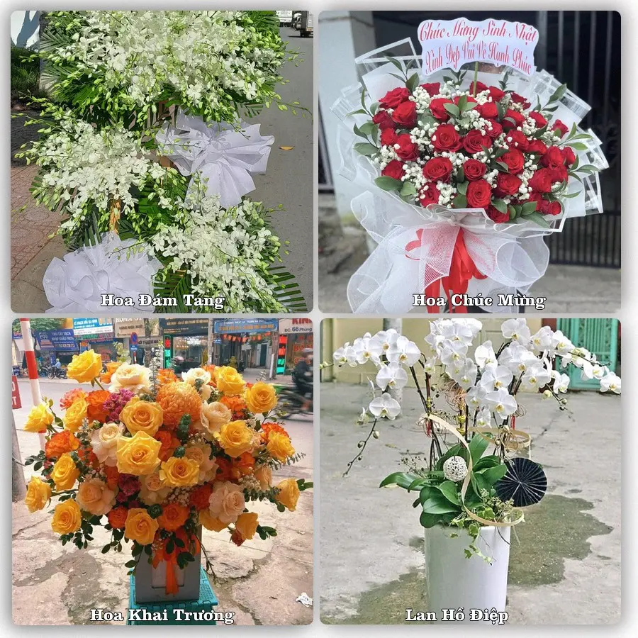 Dịch vụ đặt hoa và giao tận nơi tại Xã Sóc Sơn - Thành phố Hà Nội