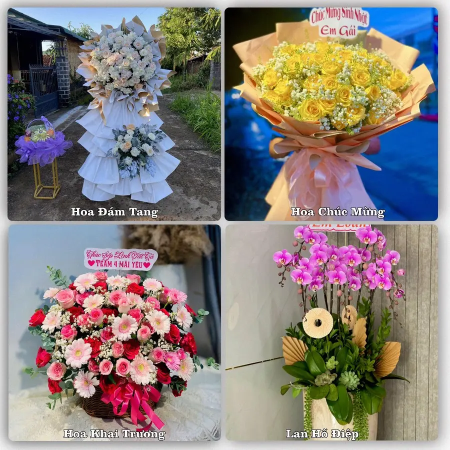 Dịch vụ đặt hoa và giao tận nơi tại Phường Từ Sơn - Tỉnh Bắc Ninh
