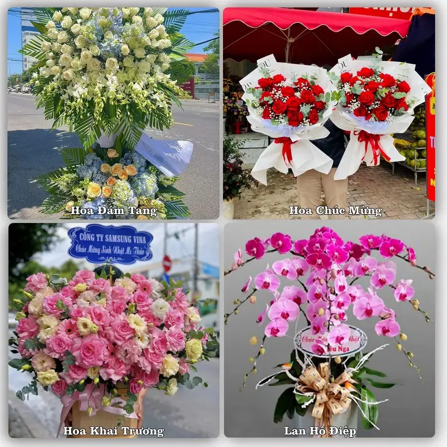 Dịch vụ đặt hoa và giao tận nơi tại Xã Văn Môn - Tỉnh Bắc Ninh