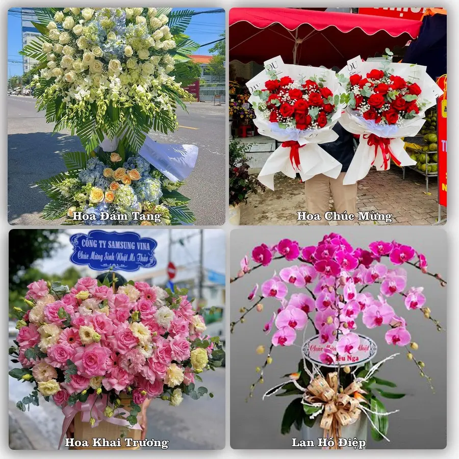 Dịch vụ đặt hoa và giao tận nơi tại Xã Văn Môn - Tỉnh Bắc Ninh