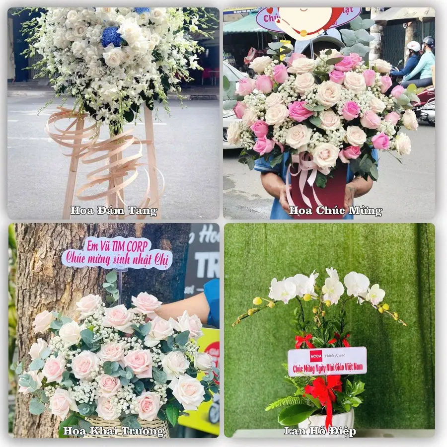 Dịch vụ đặt hoa và giao tận nơi tại Xã An Phước - Tỉnh Đồng Nai