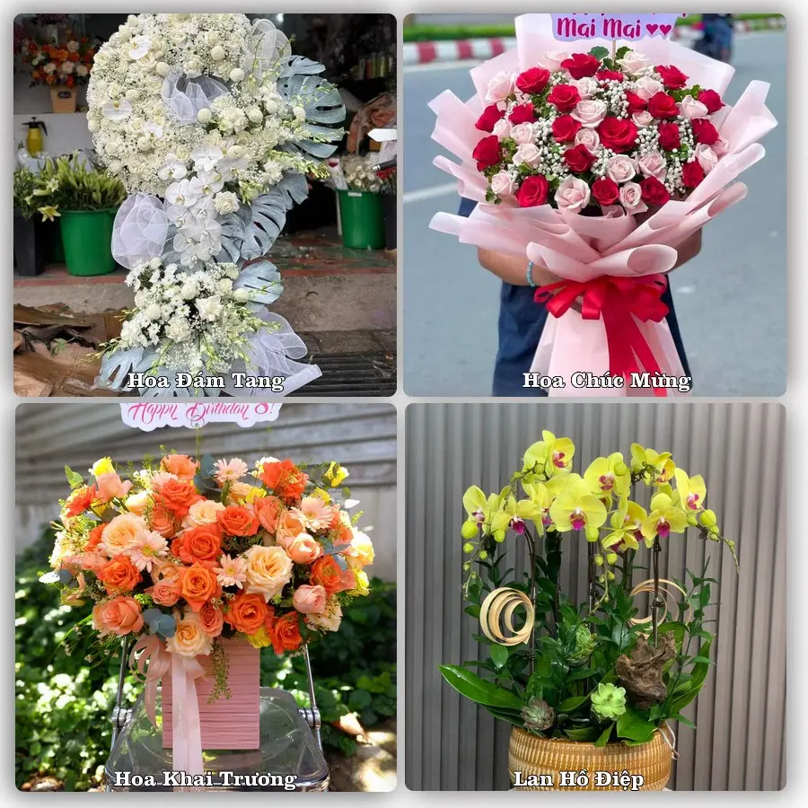 Dịch vụ đặt hoa và giao tận nơi tại Xã Kim Liên - Tỉnh Nghệ An