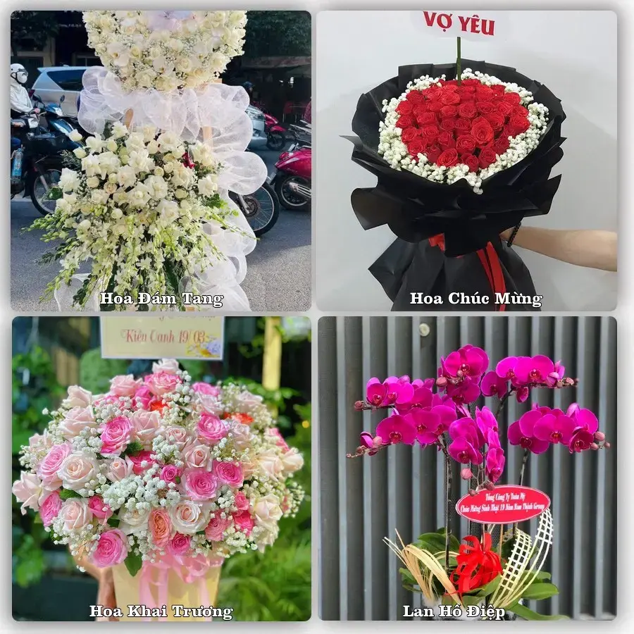 Shop hoa Xã Kim Liên, Nghệ An – tư vấn mẫu, giao tận nơi