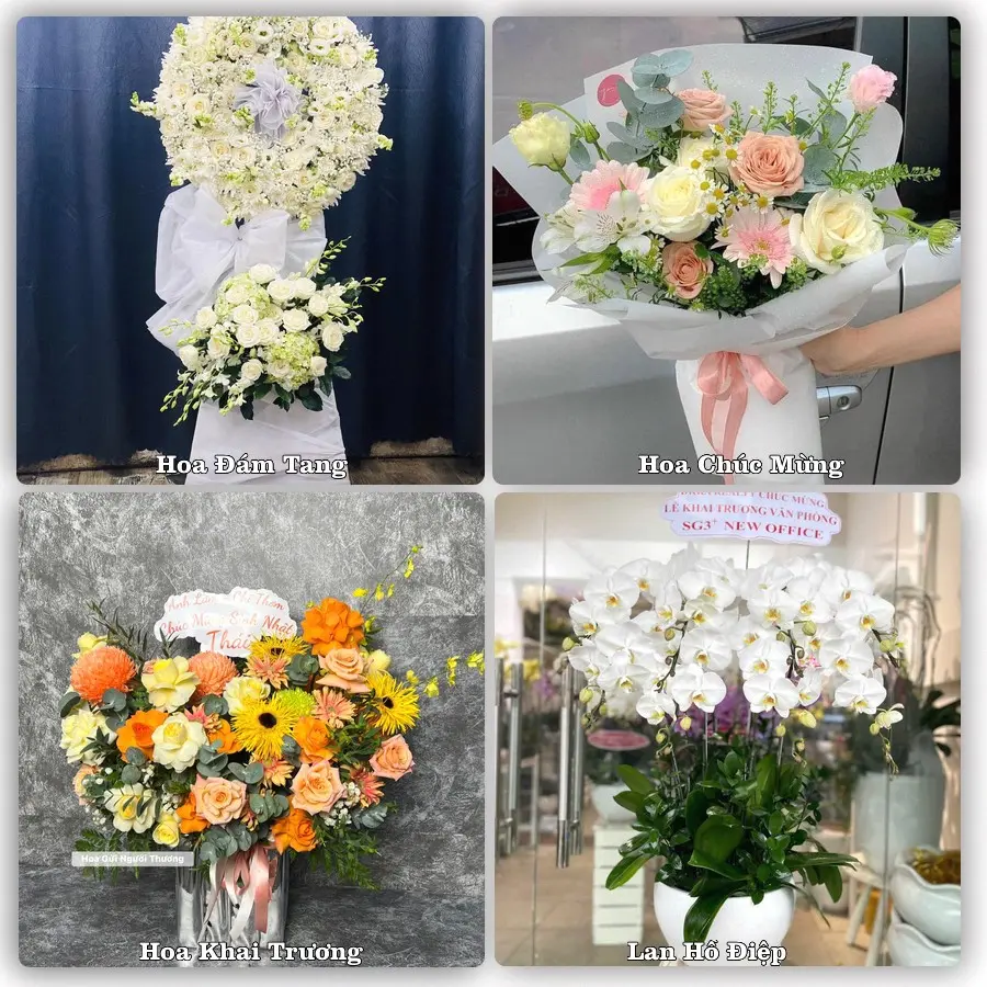 Dịch vụ đặt hoa và giao tận nơi tại Phường Phú Thuỷ - Tỉnh Lâm Đồng