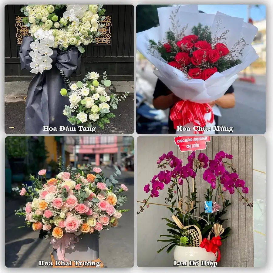Shop hoa Phường Phú Thuỷ, Lâm Đồng – tư vấn mẫu, giao tận nơi