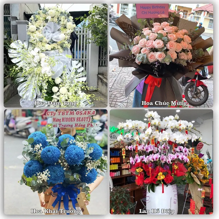 Dịch vụ đặt hoa và giao tận nơi tại Phường Sơn Đông - Tỉnh Vĩnh Long