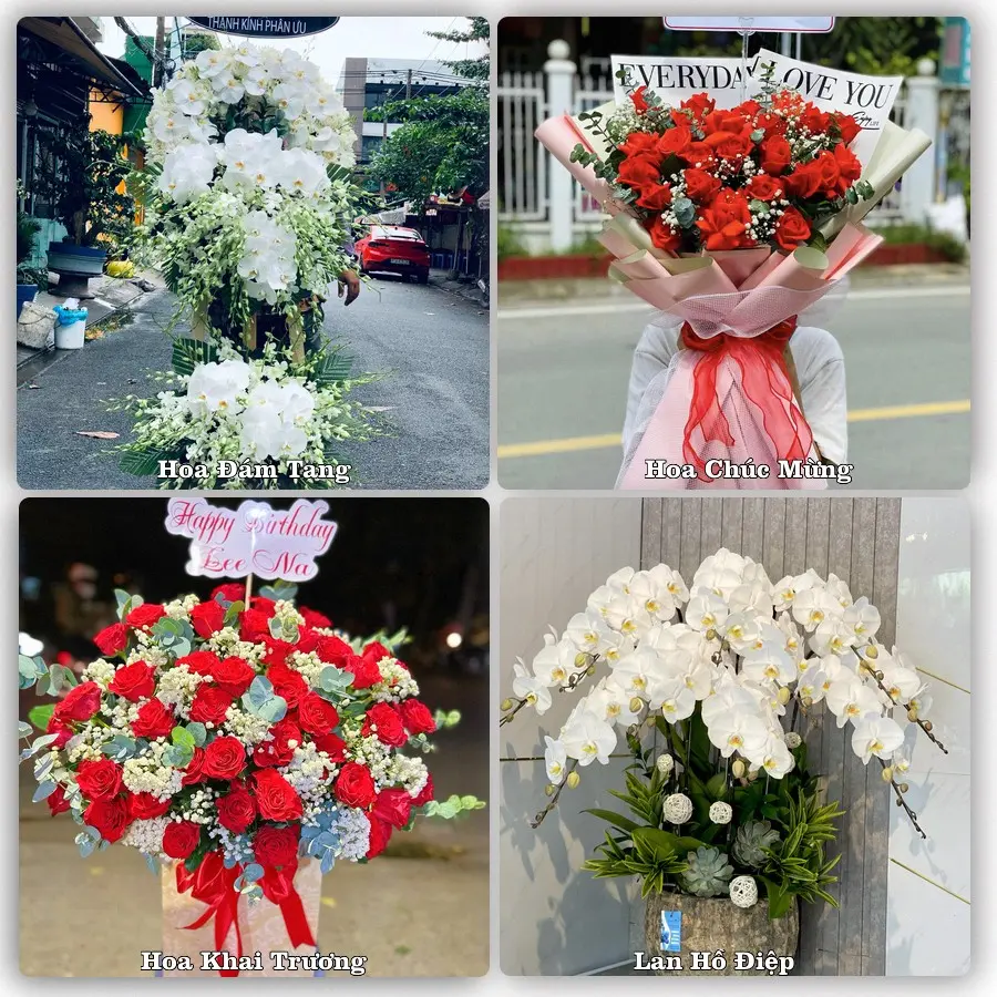 Tư vấn chọn hoa theo người nhận và dịp tặng tại Xã Tân Phước 3 - Tỉnh Đồng Tháp